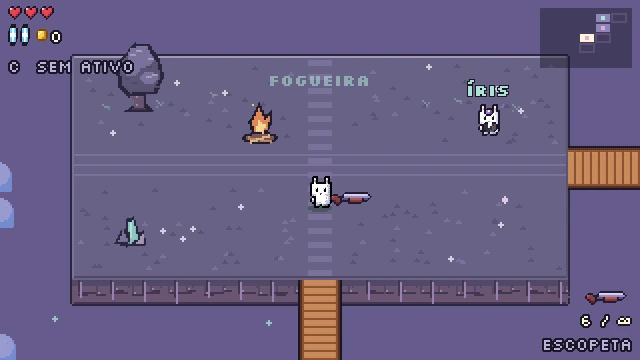 A campfire encounter on the expanded map.