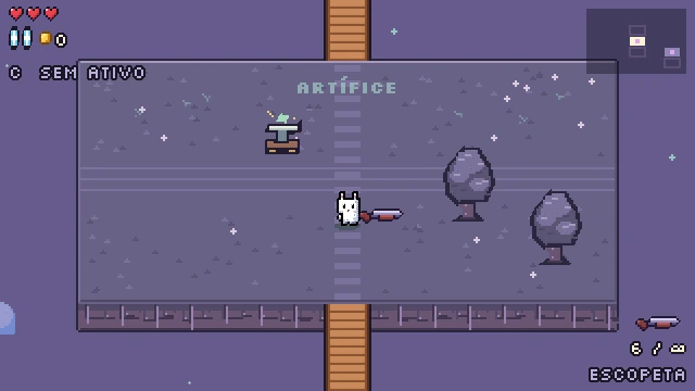A forge offering an optional relic choice.