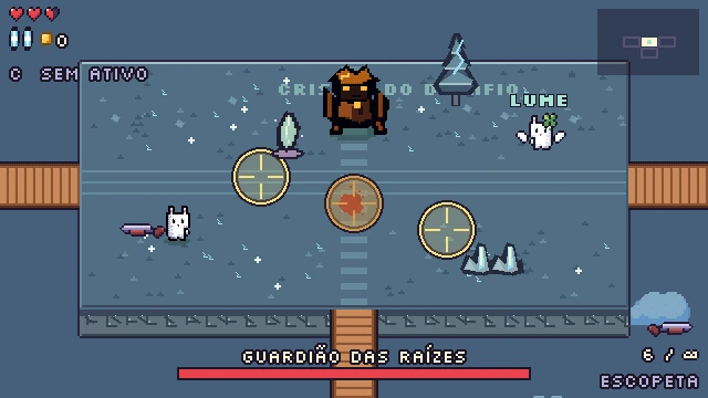 Root Guardian during one of its attack patterns.