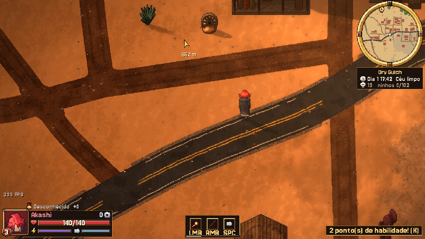 Desert roads and red terrain beyond the towns.